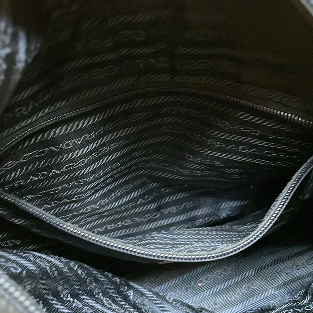 Prada Nylon Tessuto Acciaio chain shoulder bag - Picture 7 of 8